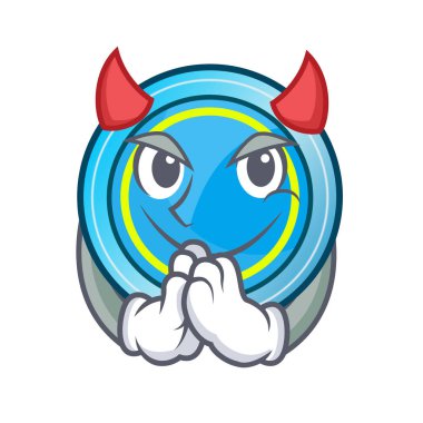 Şeytan frizbi oyuncaklar karakter şekli