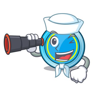 Denizci dürbün frizbi oyuncaklar karakter şekli ile