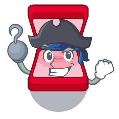 Korsan alyans kutusu karikatür şeklinde