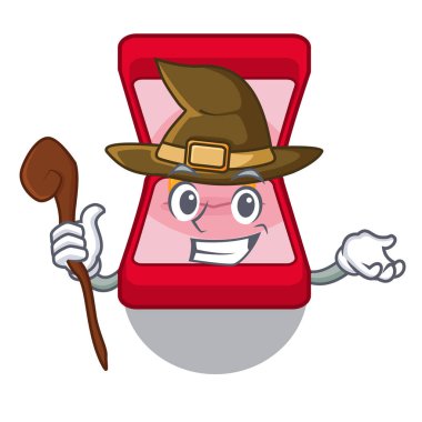 Cadı alyans kutusu tablolar makyaj çizgi film