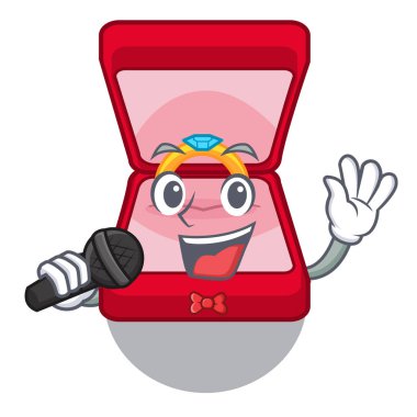 Şarkı alyans kutusu tablolar makyaj çizgi film