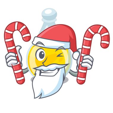 Santa şeker susam yağı karakter şekli ile