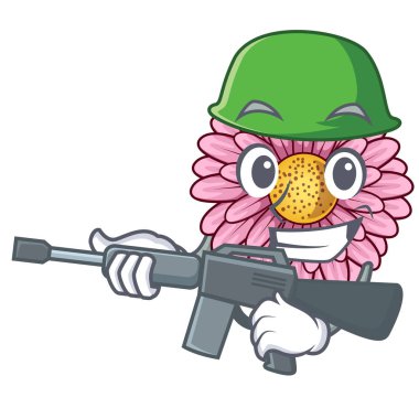 Ordu gerbera saksıyı karakter tablosunun üst kısmındaki