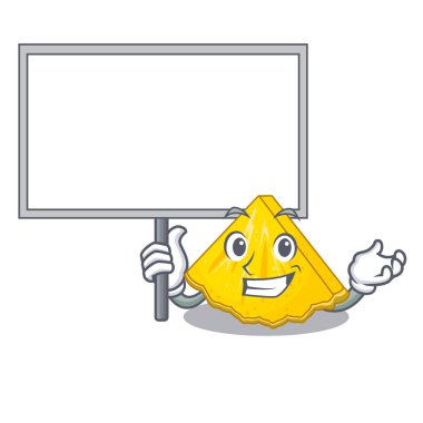 Yönetim Kurulu ananas dilim ile karakter şeklinde getirmek