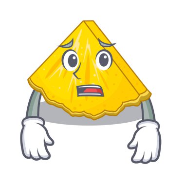 Korkarım ananas dilim karikatür buzdolabı