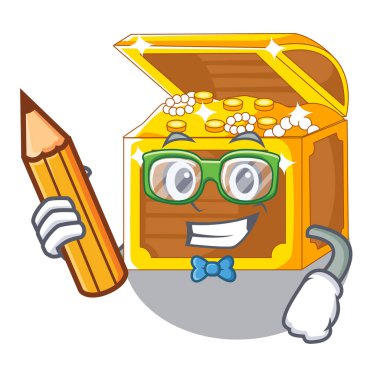 Öğrenci sualtı hazine şekil karakter