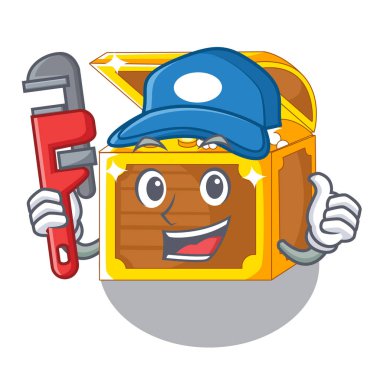 Tesisatçı minyatür sualtı hazine çizgi film tablosunun üst kısmındaki