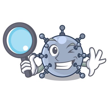 Karikatür şeklinde polis maden sualtı