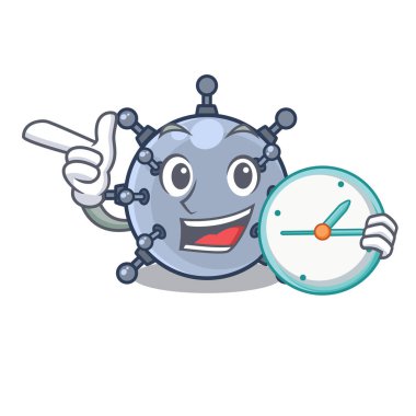 Karikatür şeklinde su altı saat mayın ile