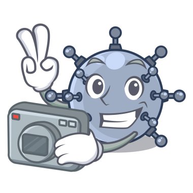 Tablolardaki Fotoğrafçı oyuncak madeni sualtı karakterleri