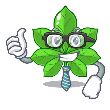 Karakter şeklinde işadamı at kestane