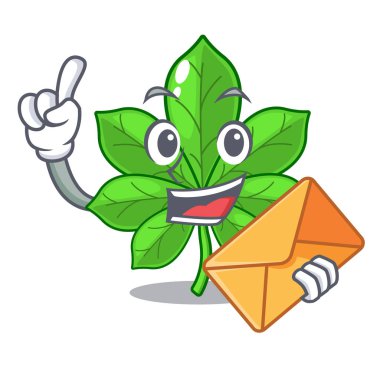 Karakter şeklinde zarf at kestane ile