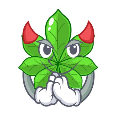 Maskot kökü şeytan at kestane