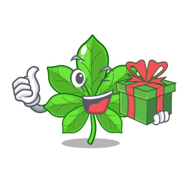 Maskot kökü hediye at kestane ile