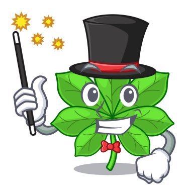 Karikatür tencere sihirbaz at kestane