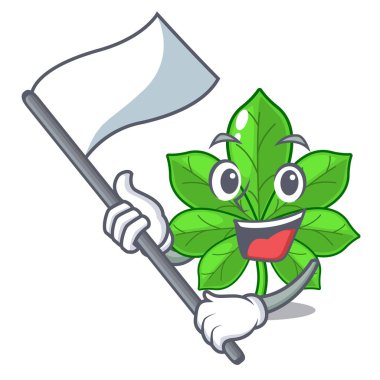 Karikatür tencere bayrak at kestane ile