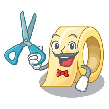 Şekil karakterinde berber maskeleme bandı