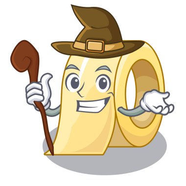 Maskot ile izole cadı maskeleme bandı