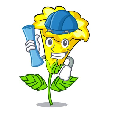 Mimar Allamanda çiçekler karakter kök sopa