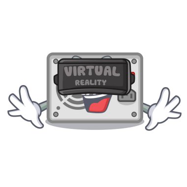 Sanal gerçeklik maskot güç kaynağı sopa pc için