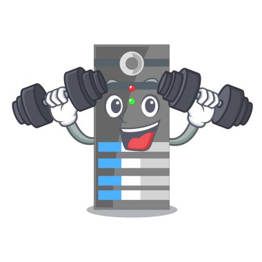 Fitness veri sunucusu sonraki çizgi film bilgisayar