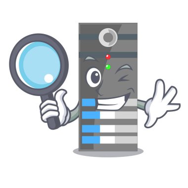 Karakter izole Dedektif veri sunucusu