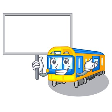 Yönetim Kurulu metro treninin şekil karakter getirmek