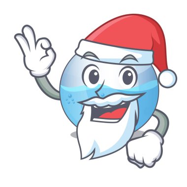 Santa minyatür kase akvaryum şekli Mascot