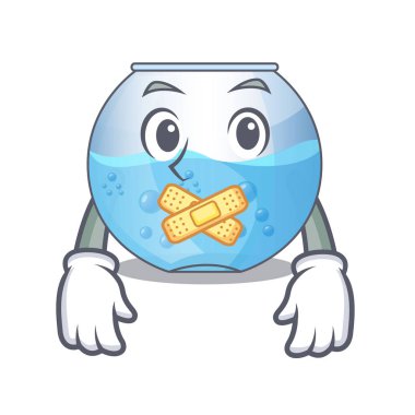 Sessiz minyatür kase akvaryum şekli Mascot