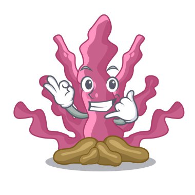 Maskot akvaryumda pembe deniz yosunu ararsın