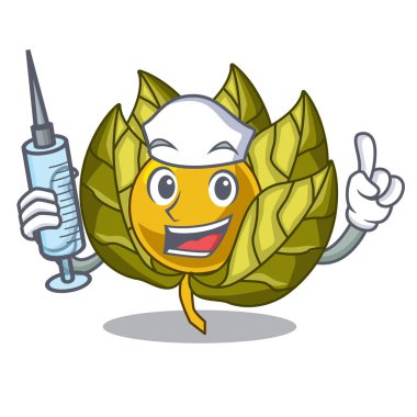 Hemşire physalis meyve maskot buzdolabı