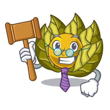 Yargıç physalis meyve karikatür şeklinde