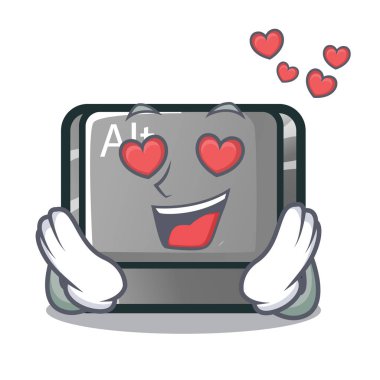 Aşık alt karakter düğmesini klavye bağlı.