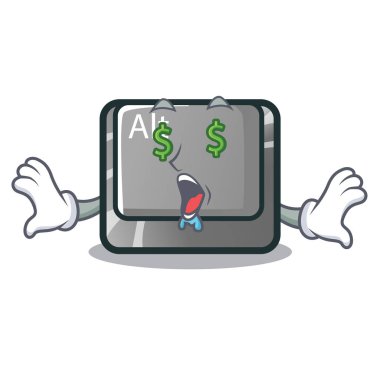 Para göz çizgi film alt düğmesini tablo