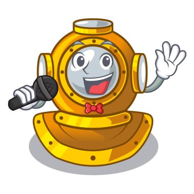 Şekil Dalış kask karakter dolaba şarkı