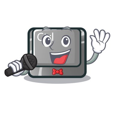 Bilgisayara bağlı karakter ctrl düğme şarkı