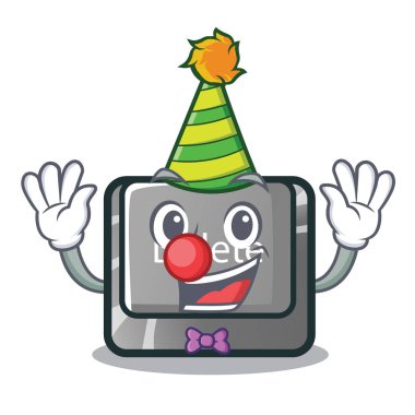 Palyaço Sil düğmesini oyuncaklar şekil karikatür