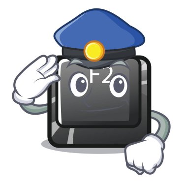 Şekil karakterinde polis düğmesi F2