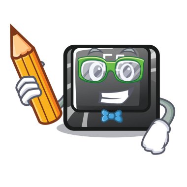 Öğrenci F5 maskot bilgisayarda yüklü