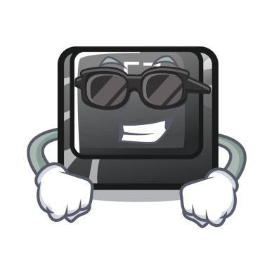 Şekil maskot süper serin düğmesi F7