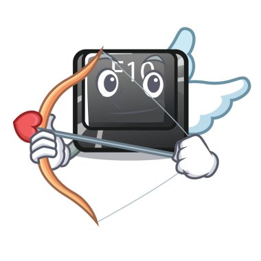 Maskot şeklinde Cupid düğmesi f10