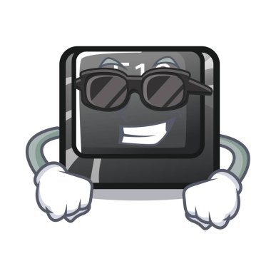 Bir klavye karakteri süper serin düğme f10