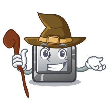 Maskot klavyesinde Cadı Düğmesi B