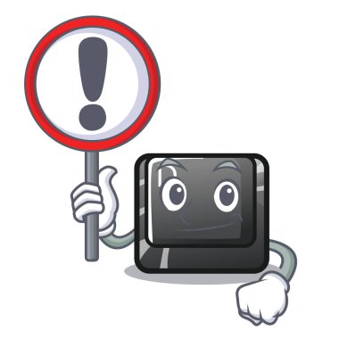 Bilgisayar maskotunun işaret düğmesi D ile.