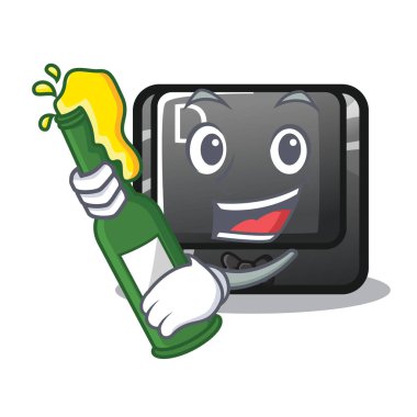 Bira butonuyla Çizgi film şeklinde D