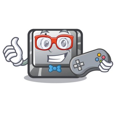 Çizgi film oyununda oyuncu butonu I