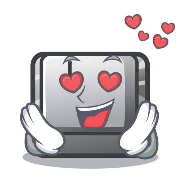 Çizgi film oyununda aşk düğmesi ben