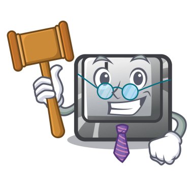 Maskot şeklinde Yargıç düğmesi J