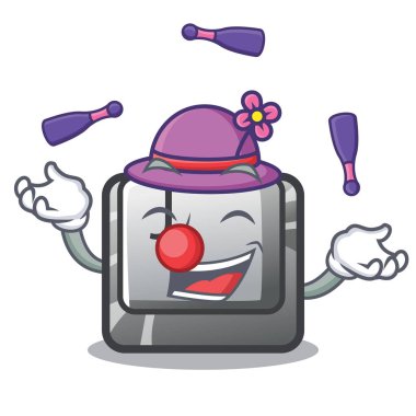 Maskot şeklinde hokkabazlık düğmesi J