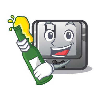 Bira düğmesi H ile karakterin üzerinde